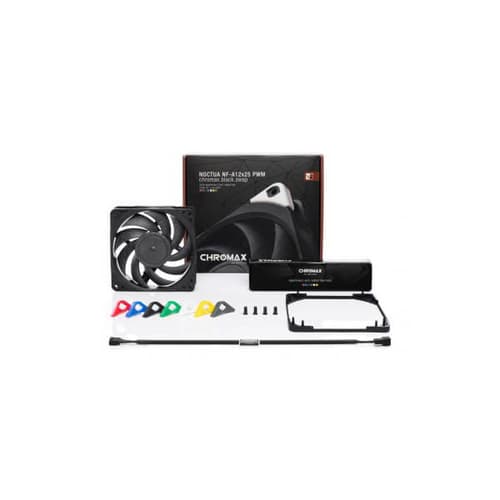 Noctua NF-A12x25 PWM Chromax Black 120mm Cabinet Fan (Single Pack)